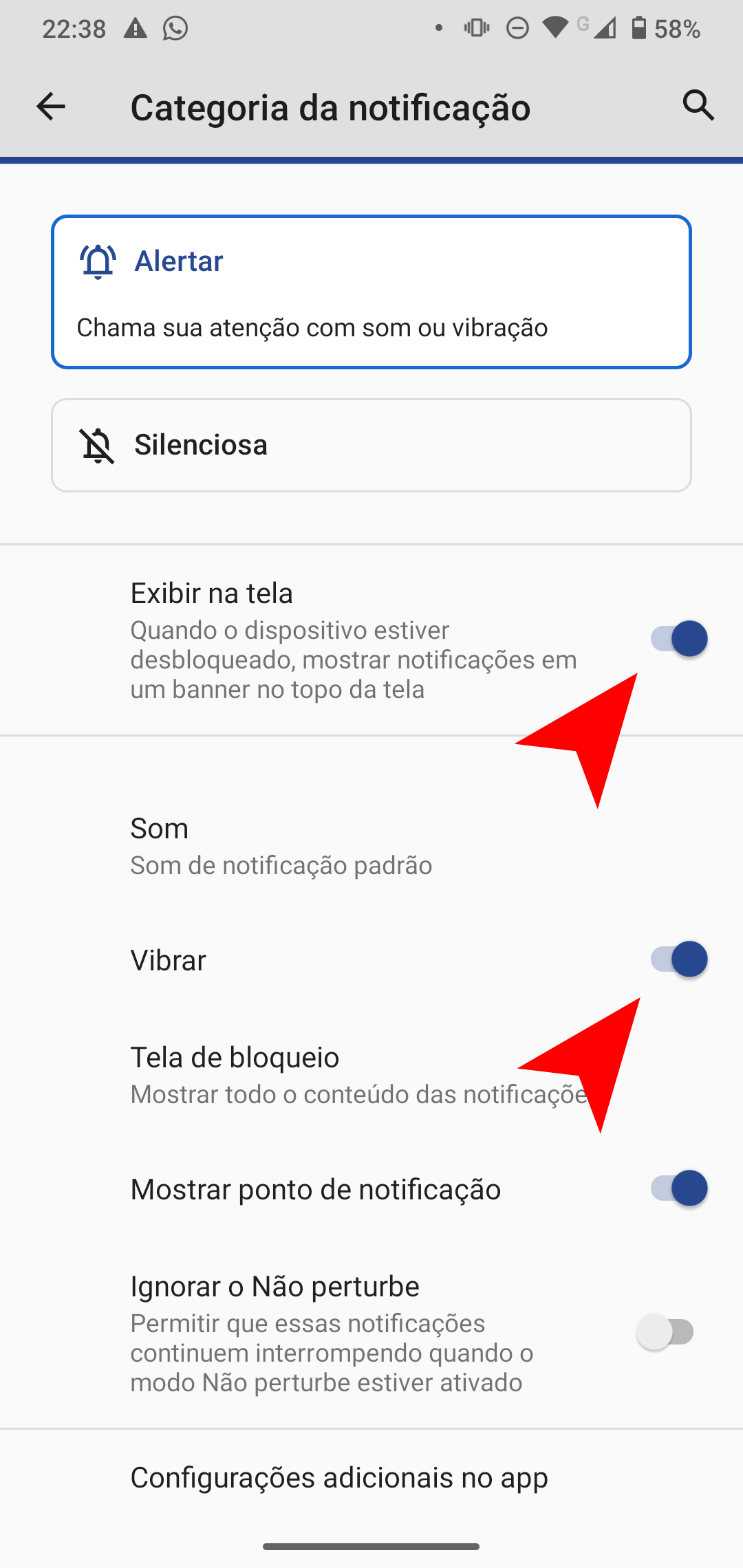 E ative onde está marcado. Pronto!